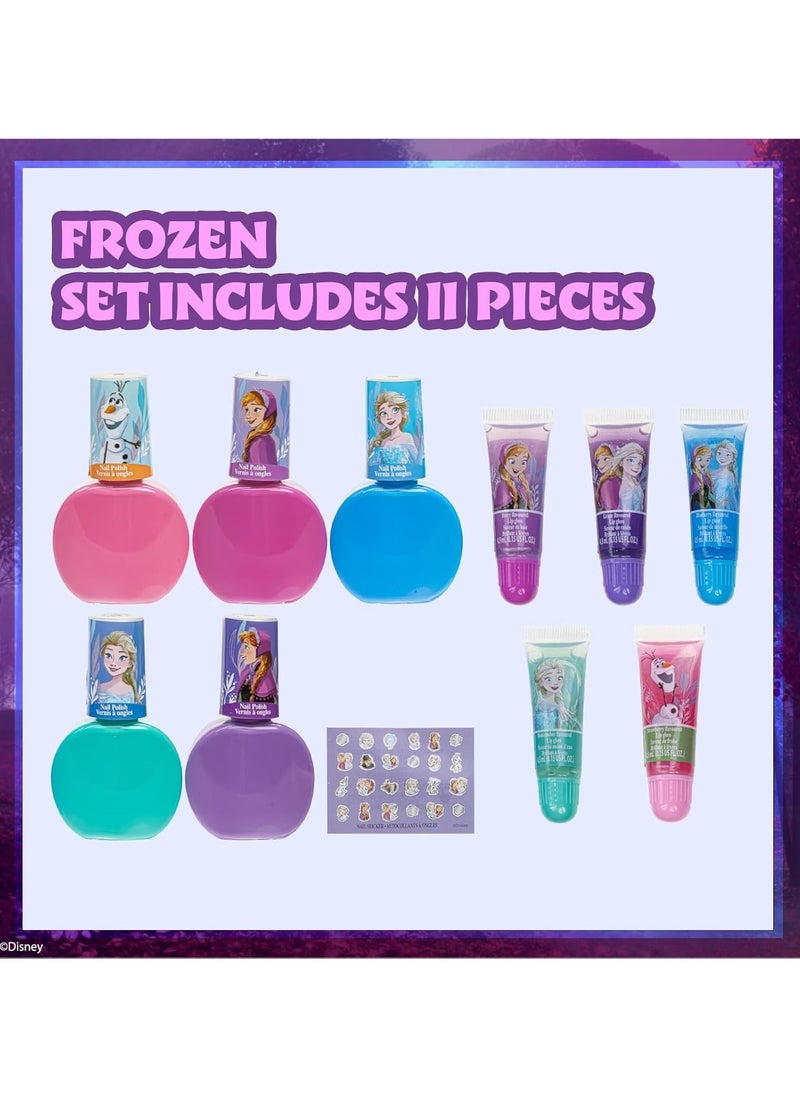 Disney FROZEN - Disney Frozen Sparkly Cosmetic Makeup Set ( FZ0708GD) - Image 1
