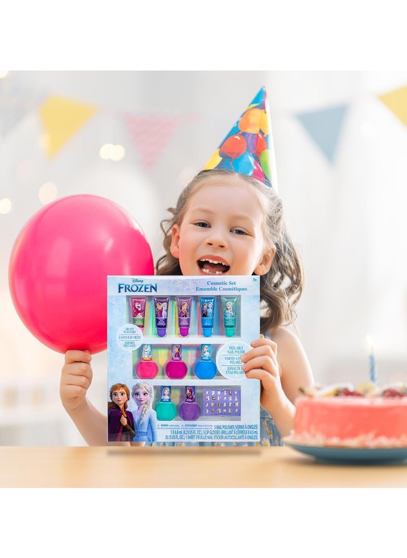 Disney FROZEN - Disney Frozen Sparkly Cosmetic Makeup Set ( FZ0708GD) - Image 1