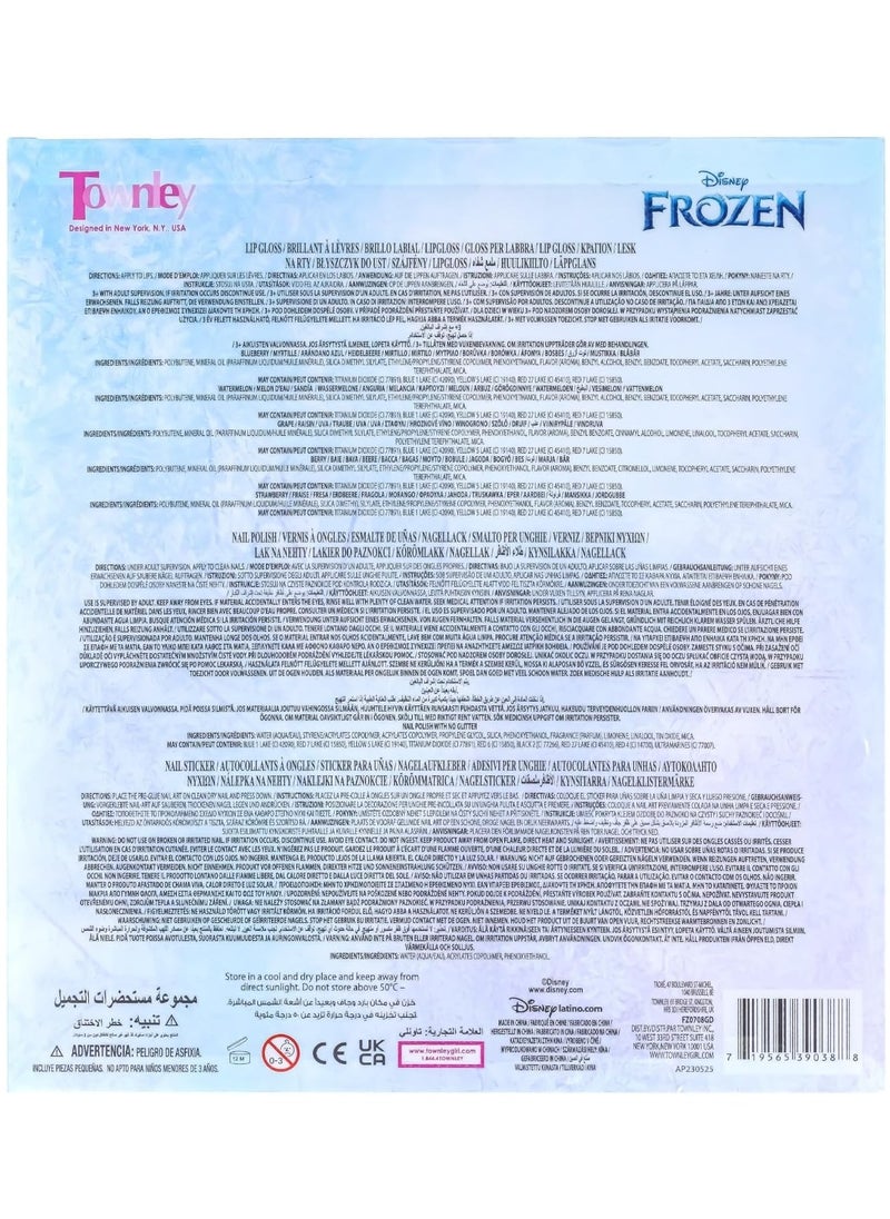 Disney FROZEN - Disney Frozen Sparkly Cosmetic Makeup Set ( FZ0708GD) - Image 1