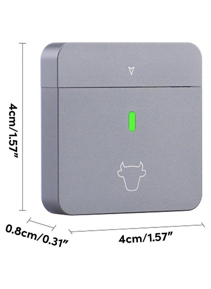 VKL - M.2 NVMe SSD Enclosure Aluminum Tool-Free Adapter, 10Gbps USB3.2 Reader, for M.2 NVMe M-Key 2230 SSD, New 2230 Plug and Play M.2 Hard Drive Case, Support UASP, Plug and Play - Image 1