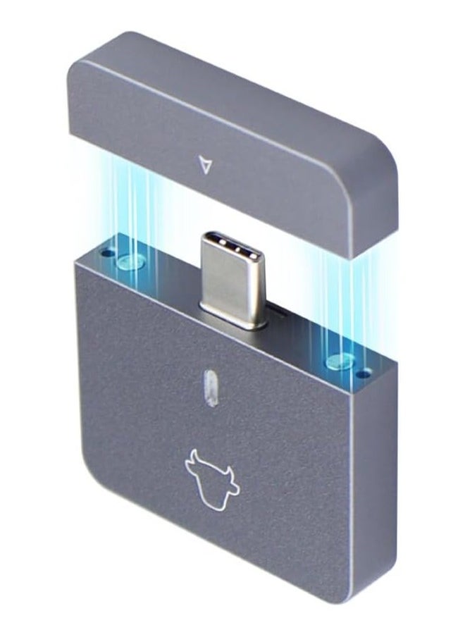 VKL - M.2 NVMe SSD Enclosure Aluminum Tool-Free Adapter, 10Gbps USB3.2 Reader, for M.2 NVMe M-Key 2230 SSD, New 2230 Plug and Play M.2 Hard Drive Case, Support UASP, Plug and Play - Image 1