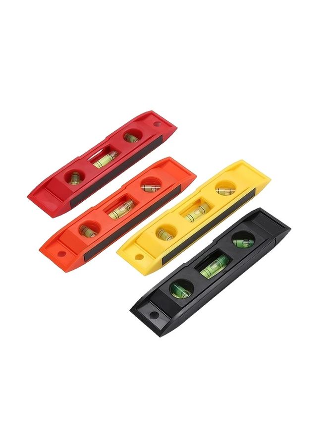 Red Magnetic Mini Level Portable Tool For Home Maintenance And Appliance Installation - Image 1
