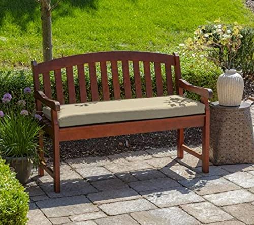 ATOOTFUSION Thicken Tufted Cushion, Solid Square Seat Cushion Corduroy Chair Pad Pillow Seat Floor Cushion for Yoga Meditation Living Room Balcony Office Outdoor (72X18X2, Dark Brown) - Image 2
