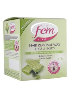 fem Hair Removal Wax Legs & Body Extra Dry Skin With Aloe Vera Fragrance 450 Gm  - Image 3