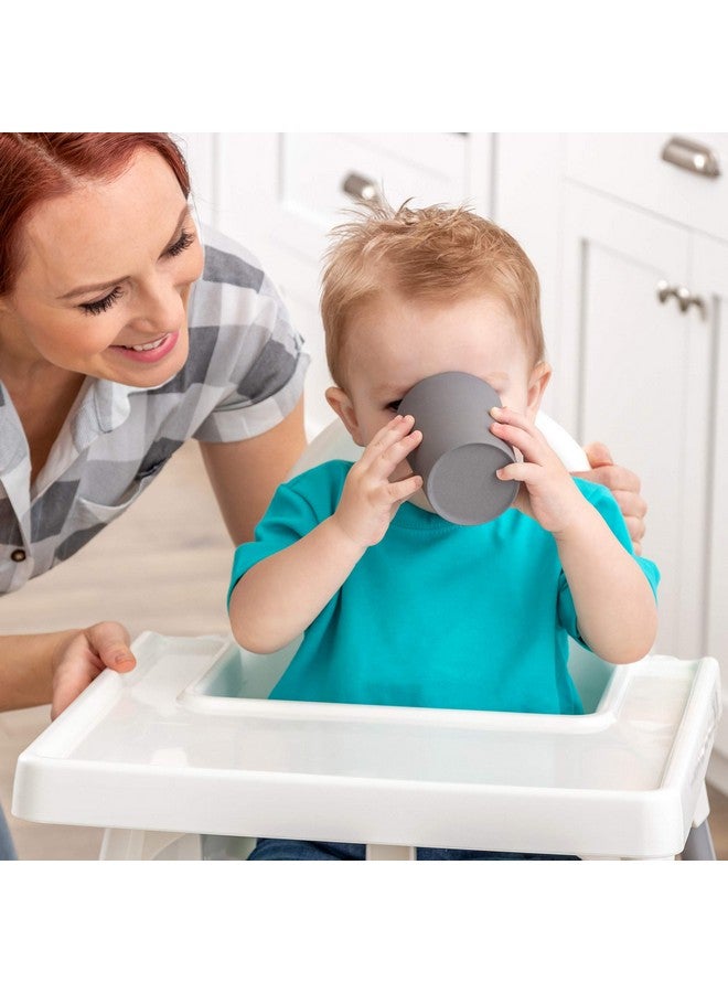 WeeSprout Bamboo Toddler Cups - 4 Pc Set (10 Fl Oz), Organic & Non-Plastic Cup Pack For Toddlers, Big Kids Or Baby, Natural - Image 3