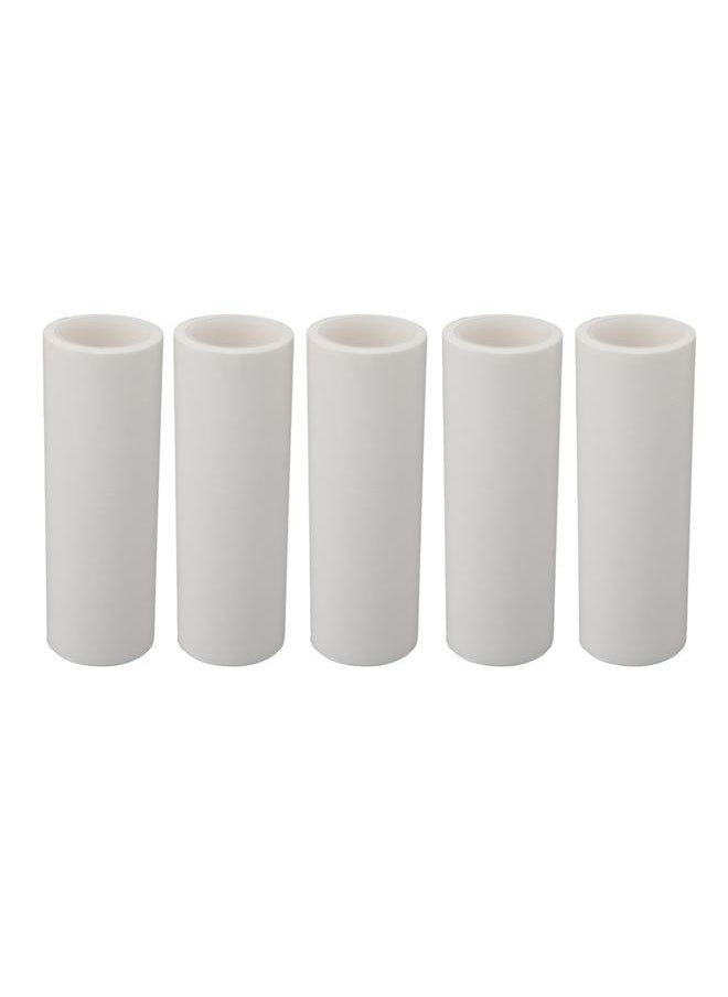 NIBEMINENT 5Pcs Lint Roller Refills Static Free Extra Sticky Lint Roller Refills for Clothes Pet Dog Cat Hair 4 Inch  - Image 1
