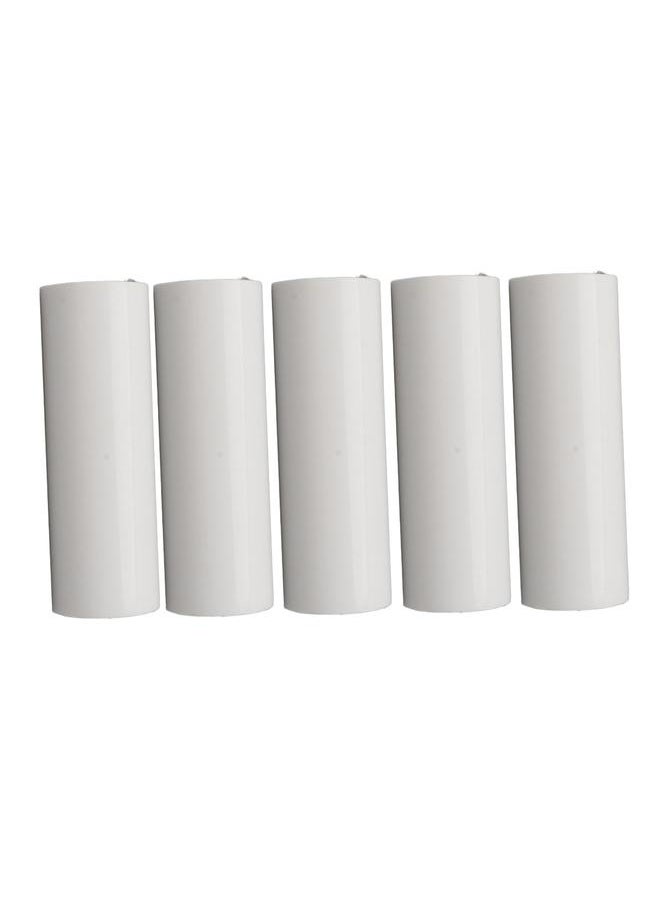 NIBEMINENT 5Pcs Lint Roller Refills Static Free Extra Sticky Lint Roller Refills for Clothes Pet Dog Cat Hair 4 Inch  - Image 3