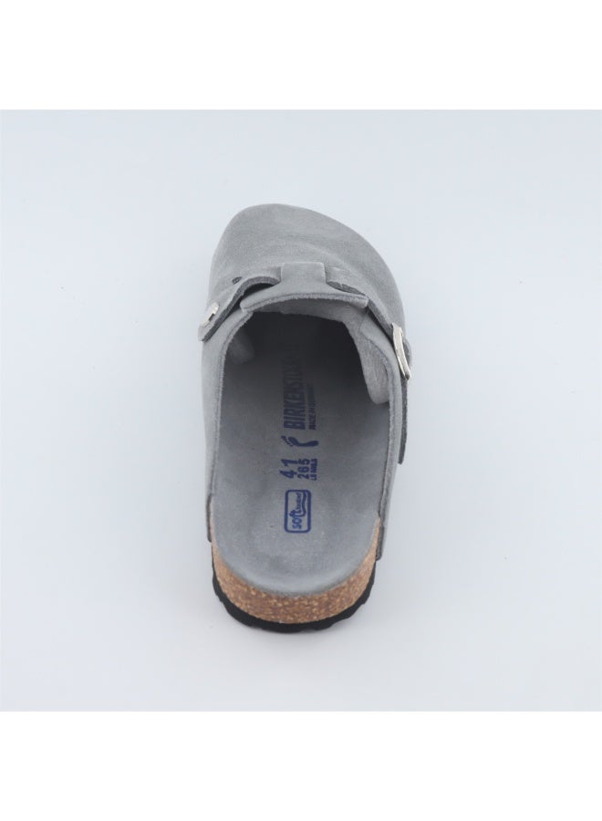 BIRKENSTOCK Boston suede leather Suede leather-Narrow（Sizing runs large; order one size smaller） - Image 3