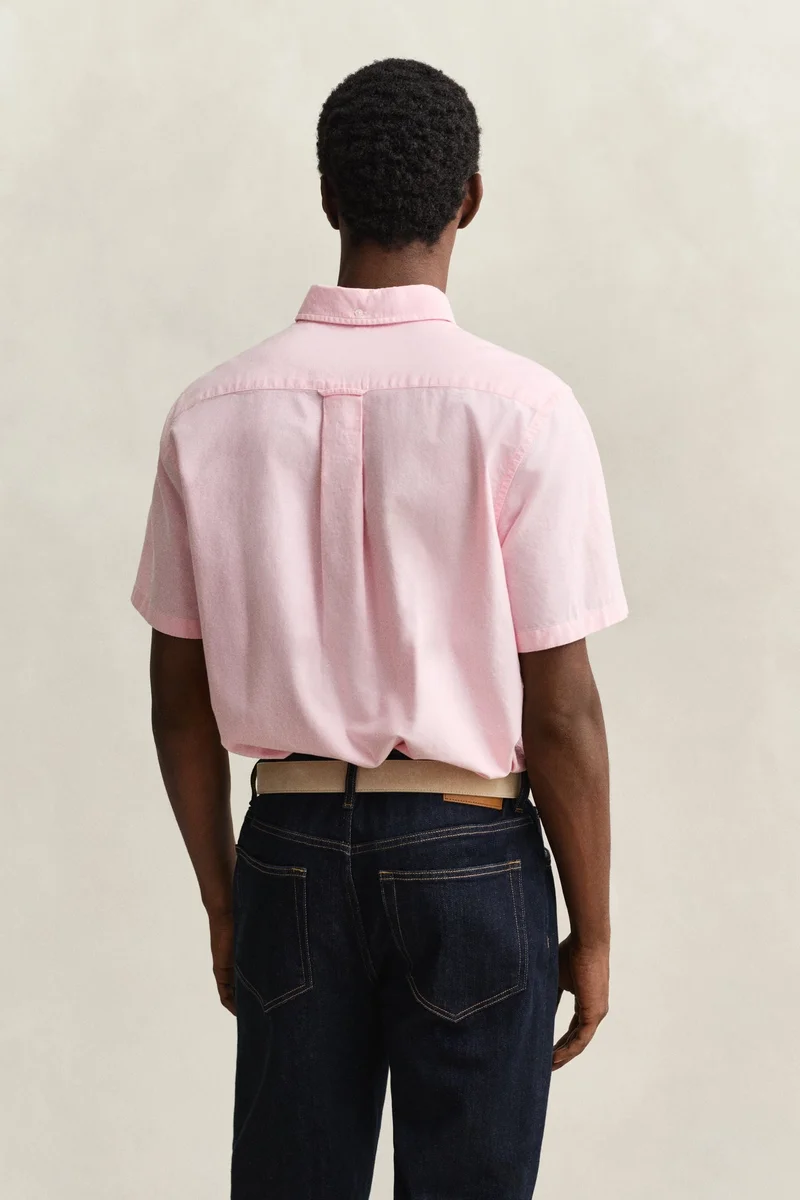 GANT  Regular Classic Oxford Short Sleeve Shirt for Men | Best Price UAE