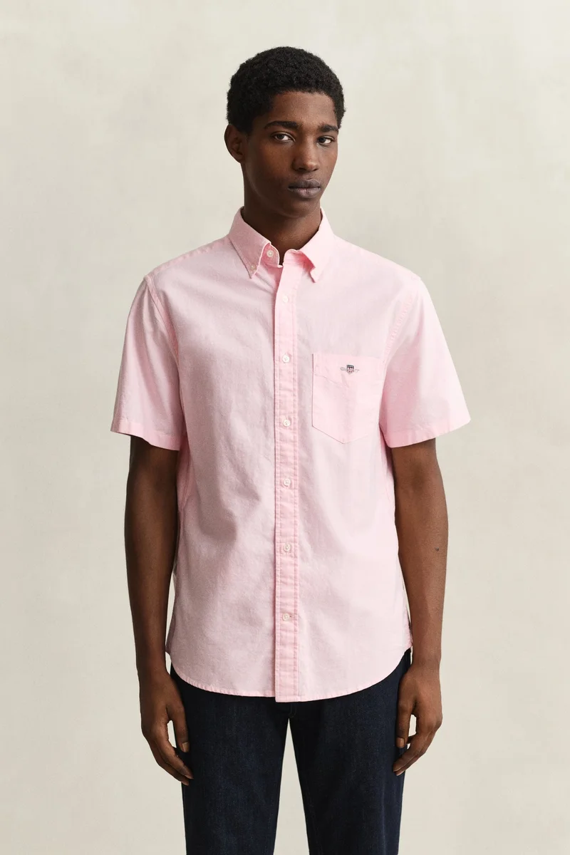 GANT Regular Classic Oxford Short Sleeve Shirt