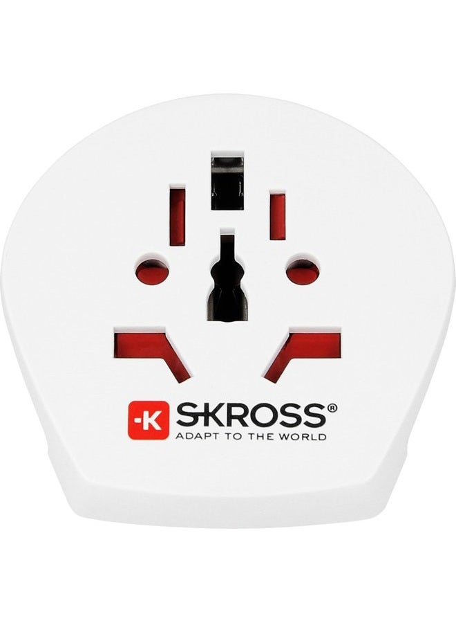 SKROSS محول سفر عالمي مع مقابس أرضية، 1.103175، حجم واحد - Image 4