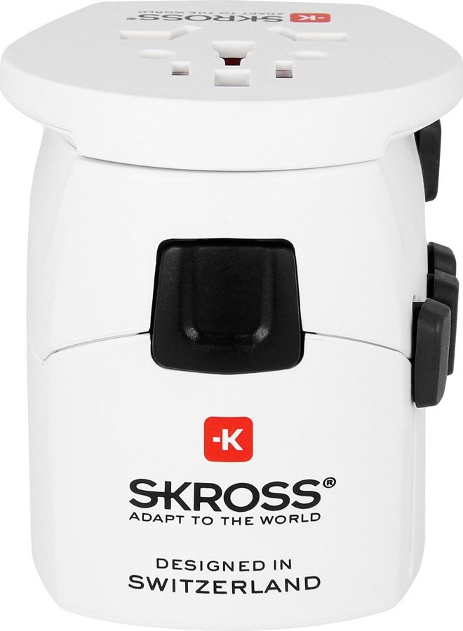 SKROSS محول سفر عالمي مع مقابس أرضية، 1.103175، حجم واحد - Image 2