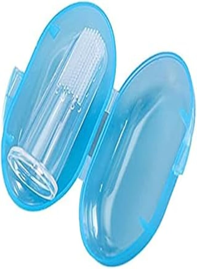 Sunshine-Shop Baby Massage Brush Mouth Care Soft Silicone Finger Toothbrush Baby Teeth Massage , 2725246191982