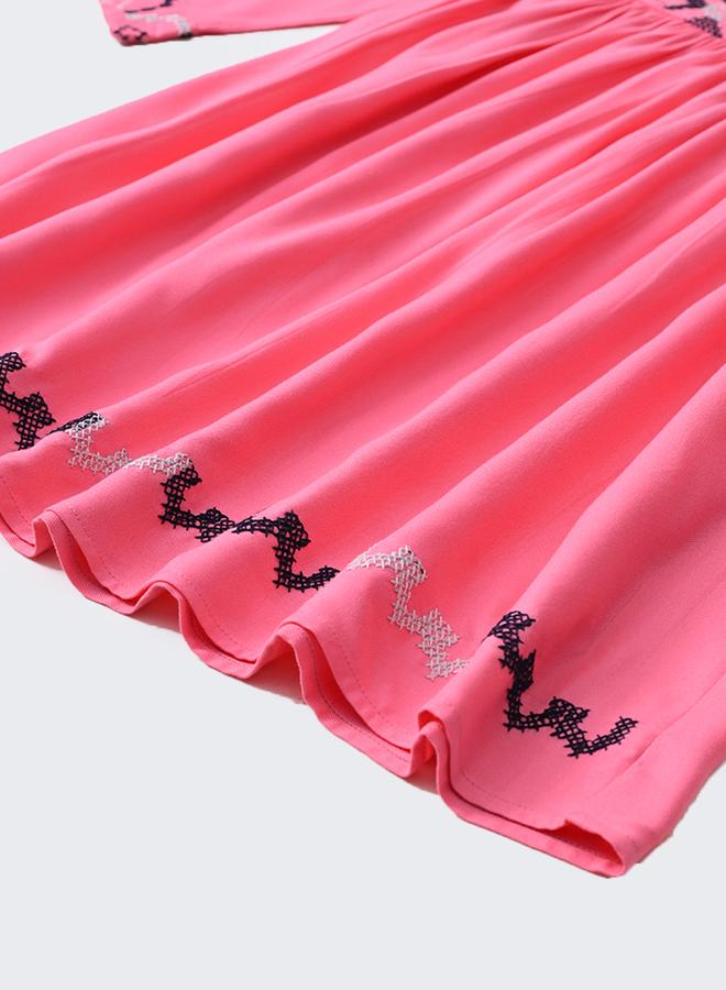 بيلا مودا فستان قطني مطرز - Image 5