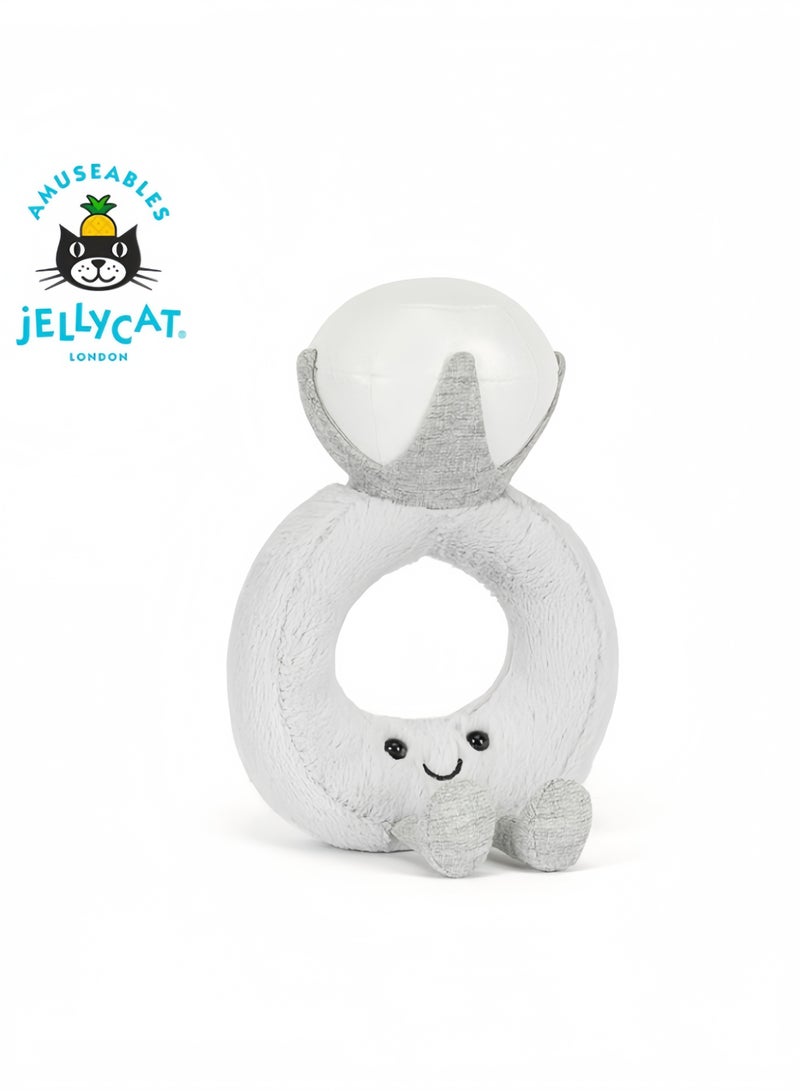 جيليكات Jellycat Amusables خاتم الماس لعبة بلوش دمية مهدئة دمية ناعمة هدية زفاف - Image 1
