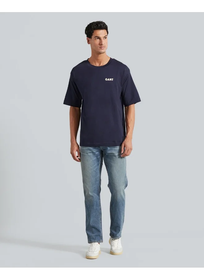غانت Back Logo Graphic Short Sleeve T-Shirt