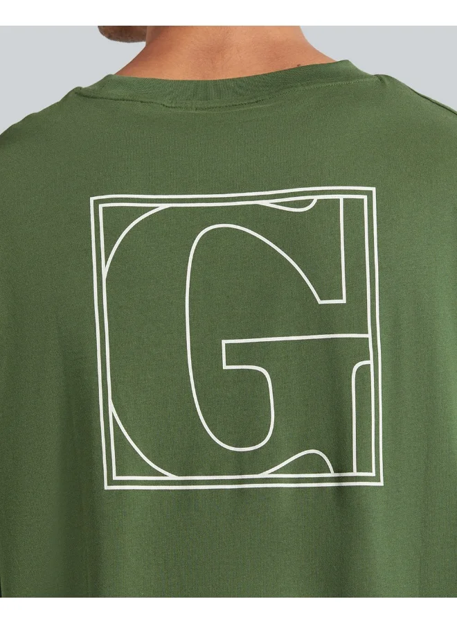 غانت Back Logo Graphic Short Sleeve T-Shirt