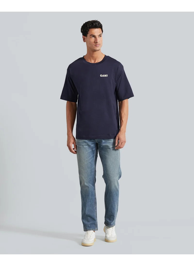 GANT Back Logo Graphic Short Sleeve T-Shirt