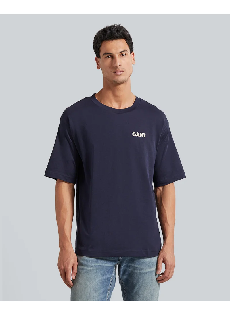 GANT Back Logo Graphic Short Sleeve T-Shirt