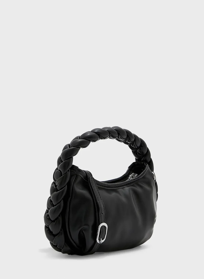 Ginger Twist Handle Handbag