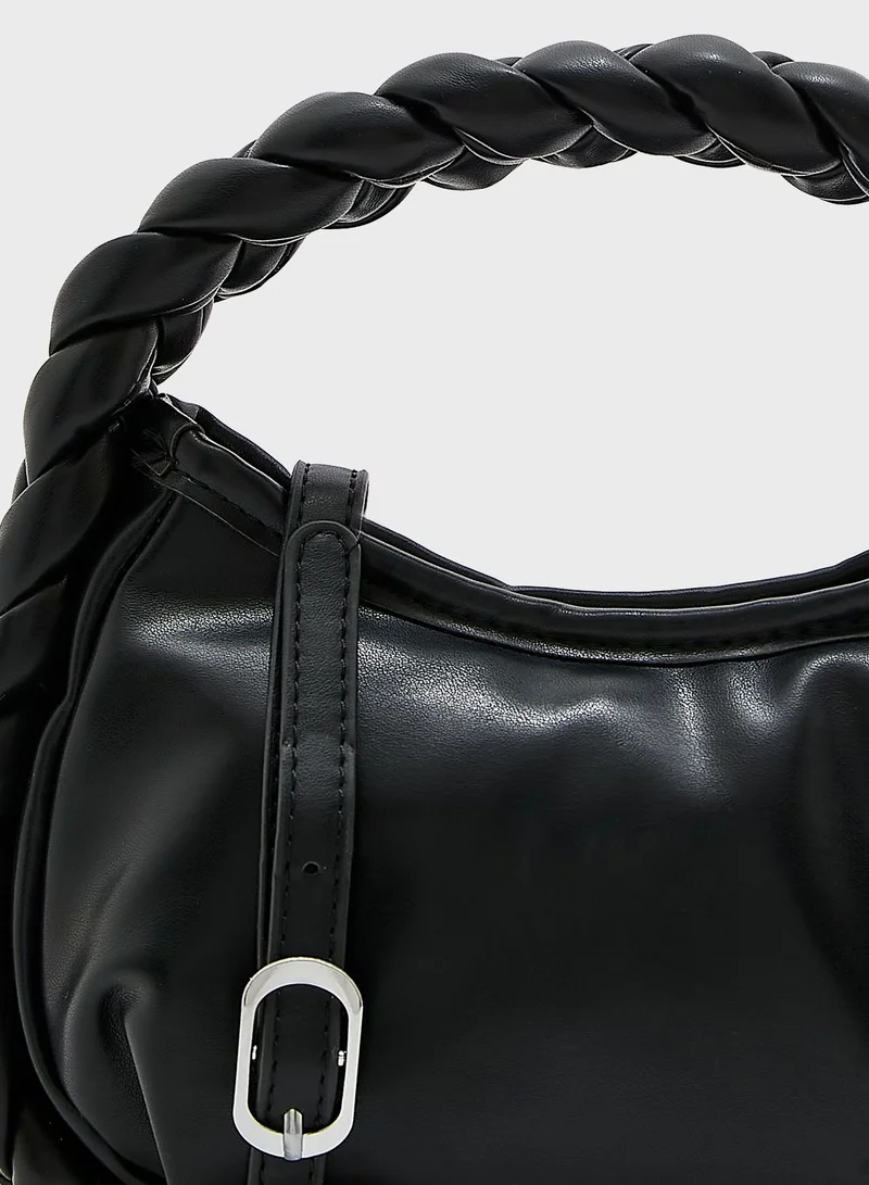 Ginger Twist Handle Handbag