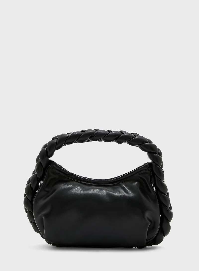 Ginger Twist Handle Handbag