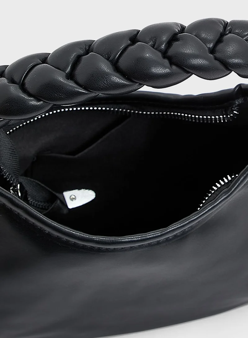 Ginger Twist Handle Handbag