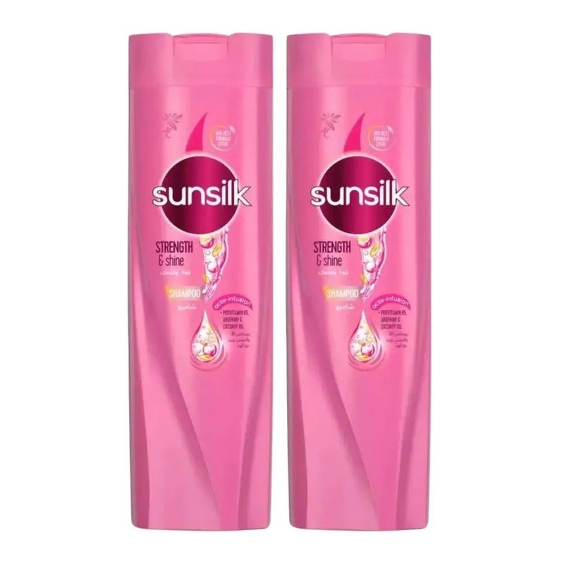Sunsilk Strength And Shine Hair Shampoo With Active Infusion- 2X350ml