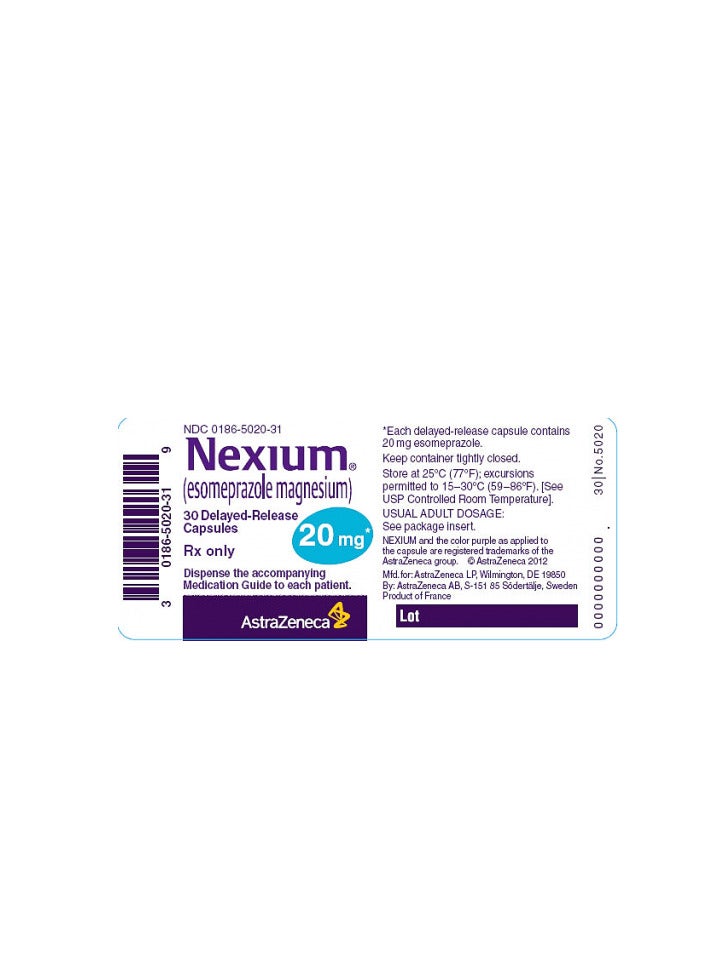 نكسيوم نيكسيوم 20 مجم 14 قرص - Image 5