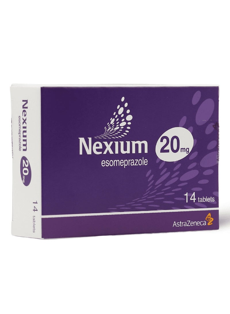 نكسيوم نيكسيوم 20 مجم 14 قرص - Image 4