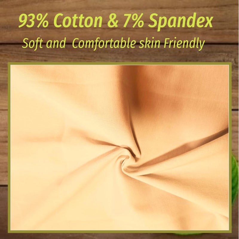 MammaChamp POD Zipper Swaddle Sleeping Bag Blankets Wrap Sack for Newborn Infant Baby 0-3 Months (Pack-of 2) (Biscuit + Brown) - Image 5