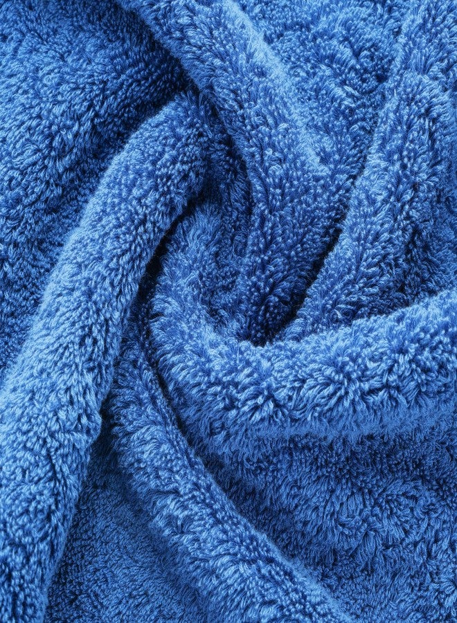 Leisofter مناشف يد قطنية مصرية فاخرة للحمام، مقاس 16 × 30 بوصة، فائقة النعومة وعالية الامتصاص، بوزن 750 جرامًا للمتر المربع، مناسبة للاستحمام والنادي الرياضي والمنتجع الصحي، مزودة بحلقة تعليق (أبيض، منشفة يد واحدة). - Image 2