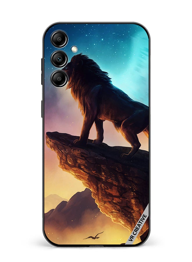 VR CREATIVE Protective Case Cover For Samsung Galaxy A55 Lion King Design Multicolour - Image 1