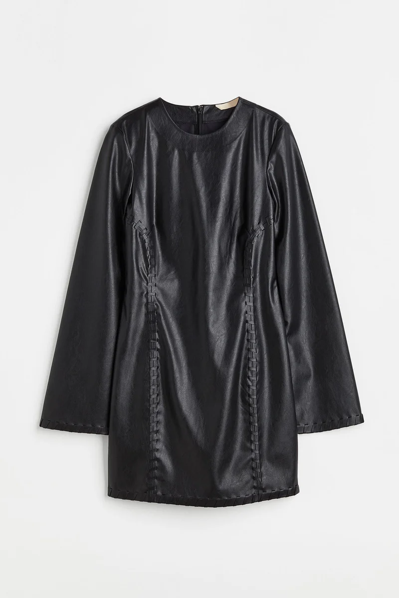 H&M Long-sleeved bodycon dress