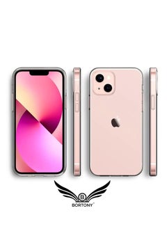 BORTONY Protective Case for iPhone 14 Crystal Clear Shockproof Yellowing-Resistant Slim Transparent Phone Cover for Apple iPhone 14 (6.1 inch) Clear  - Image 3