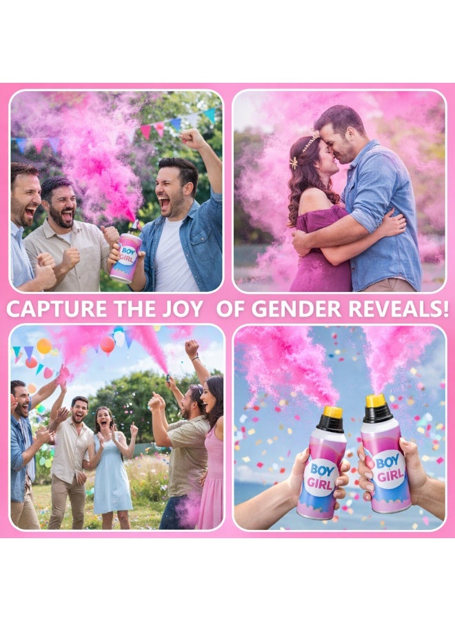 JOLLITY LLC Gender Reveal Game Kit with Pink Powder Spray | Cast Your Vote Board, Boy or Girl Cards, Party Decoration Set | Baby Shower Gender Reveal Supplies - Image 4