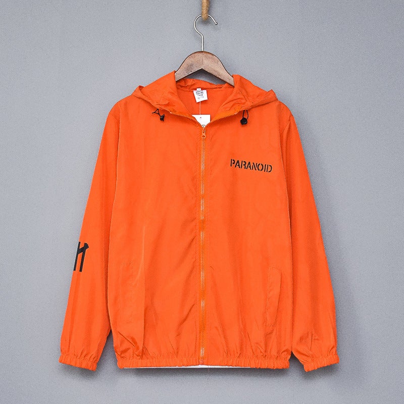 2020 Summer New Anti-UV Jackets Unisex Orange  - Image 5