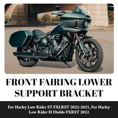 AC-MTORC ACMTORC Front Fairing Lower Support Bracket for Harley Low Rider ST FXLRST 20222025 for Low Rider El Diablo FXRST 2022 - Image 3