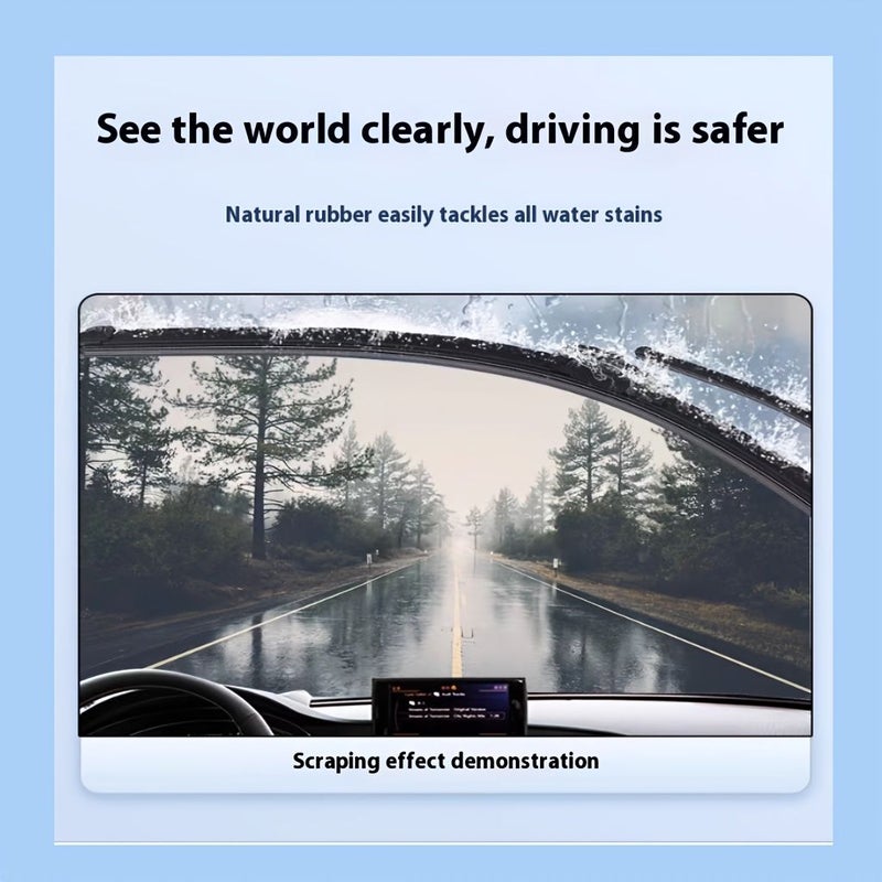 Front Windshield Wiper Blades Compatible With Mercedes Benz C Class W203 2004 2007 Original Replacement 22 Inch 22 Inch 1 Pair Model A603 - Image 3