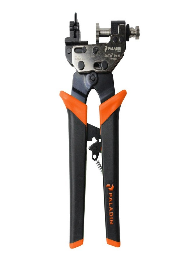 تمبو مكبس كابلات Paladin Tools PA1559 SealTite المحوري ومكبس كابلات RG6 المحوري لموصلات CATV F وBNC وRCA | RG6، RG6Q، RG59، RG62AU احترافي (متوافق مع Ethernet POE Pro) - Image 2