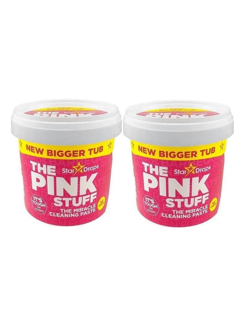 PINK STUFF Stardrops The Pink Stuff The Miracle All Purpose Cleaning Paste 850g - Pack of 2 - Image 1