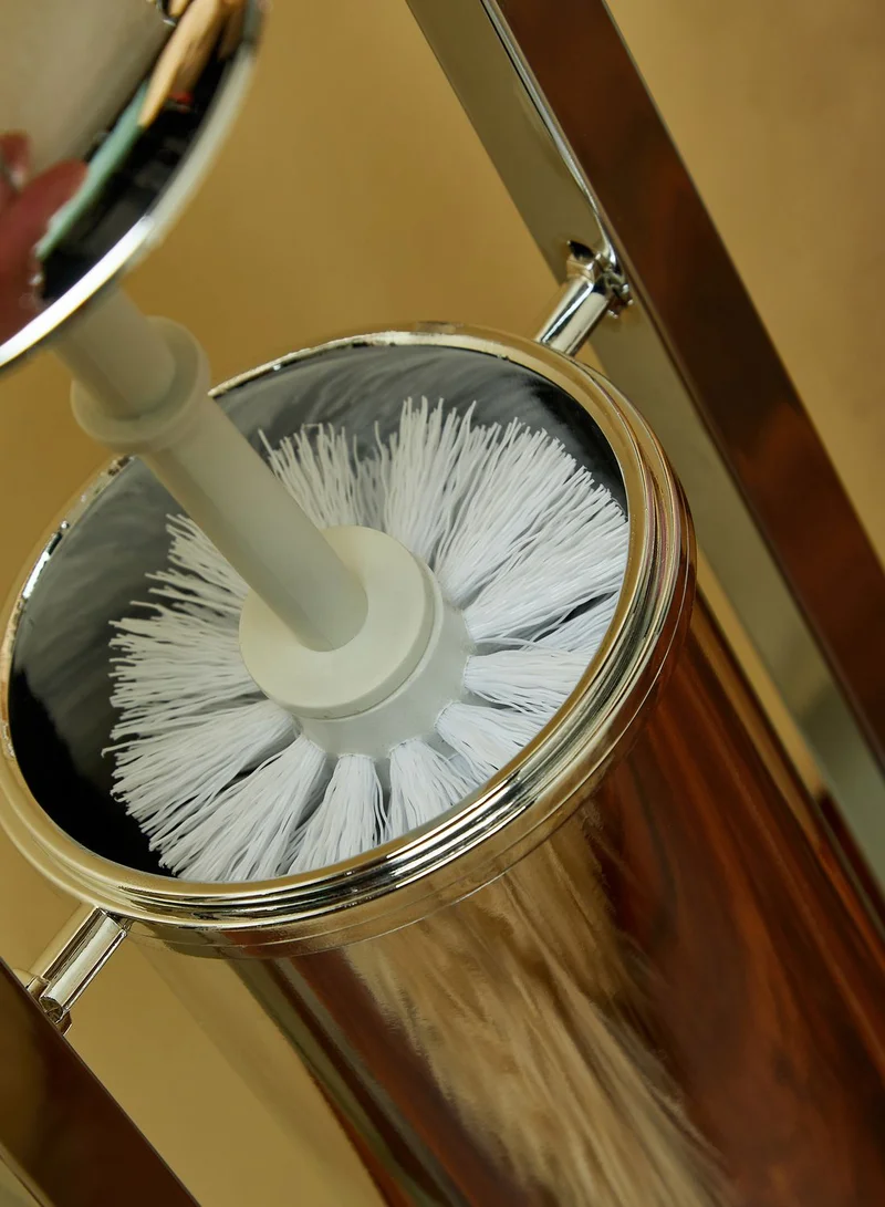 Premier Chrome Toilet Brush & Roll Holder