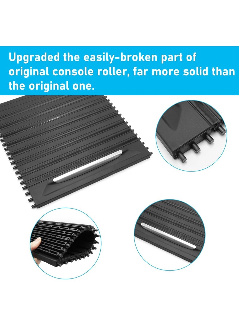 Generic Sliding Console Cover for BMW X5 F15/X6 F16 (2013 2014 2015 2016 2017 2018 2019) Accessories – Cup Holder Shutter  - Image 4