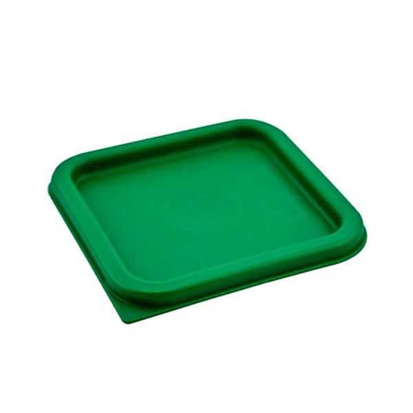 Cambro Small Polyethylene Square Lids for 2 and 4 qt Food Containers 6 Pack