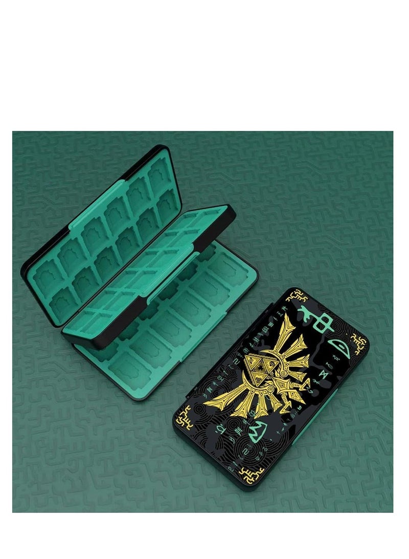 48 Switch Game Card Case for Nintendo Switch OLED, Switch Lite,   48 Game Holder Cartridge Case for Game Cards and SD Cards, Kawaii Portable Compact Storage Case Box - Image 4