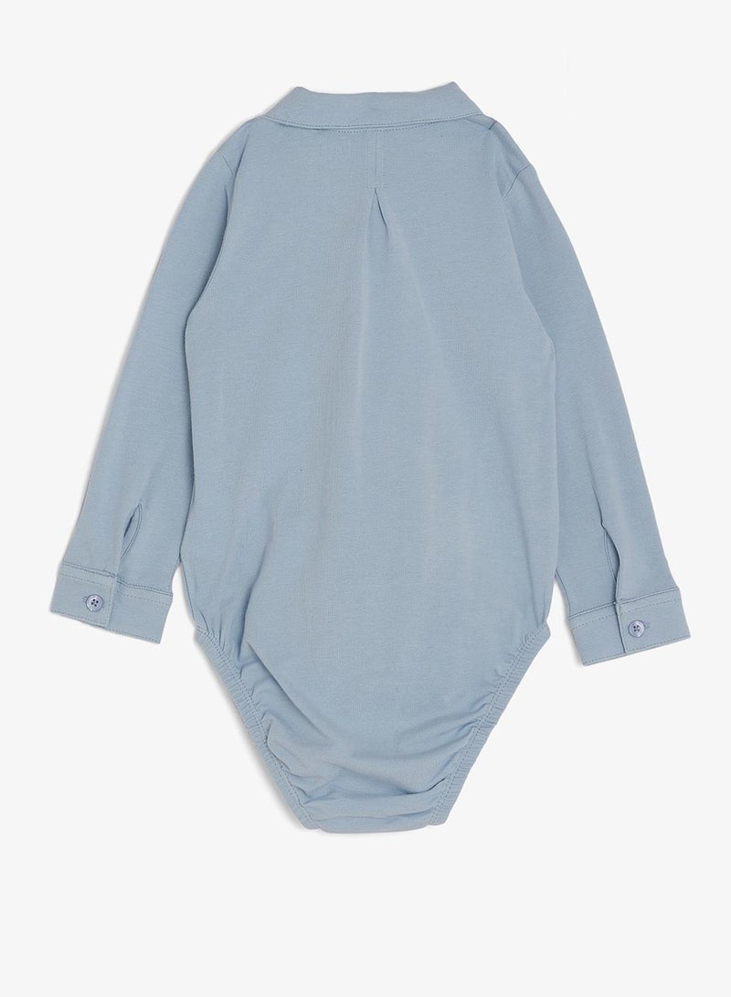 جس طقم بودي سوت وبنطلون بأكمام طويلة للرضع - Image 4