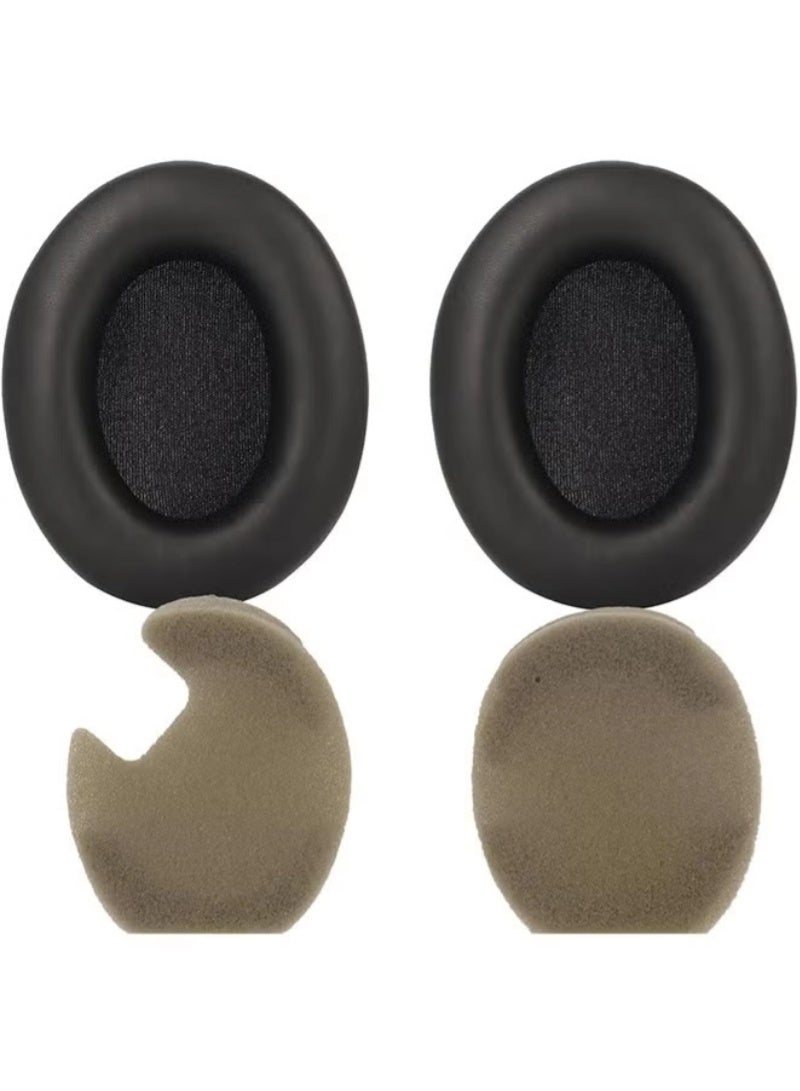 inston Headphone earpads earmuffs, suitable for Sony WH-1000XM4 replacement earpads cushions black - Image 4