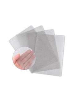SYOSI 4 Pack 304 Professional Stainless Steel Wire Mesh Sheets, Aperture 1mm, Rustproof, 20 Mesh Steel Mesh, Versatile Wire Mesh, Metal Mesh for Diy Project, for Window, Kitchen or Bathroom, 210mm×300mm  - Image 1