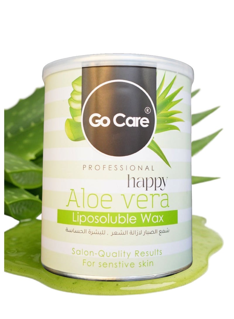 GOCARE Go Care Professional Aloe Vera Liposoluble Wax, Salon-Quality, for Sensitive Skin - Image 1