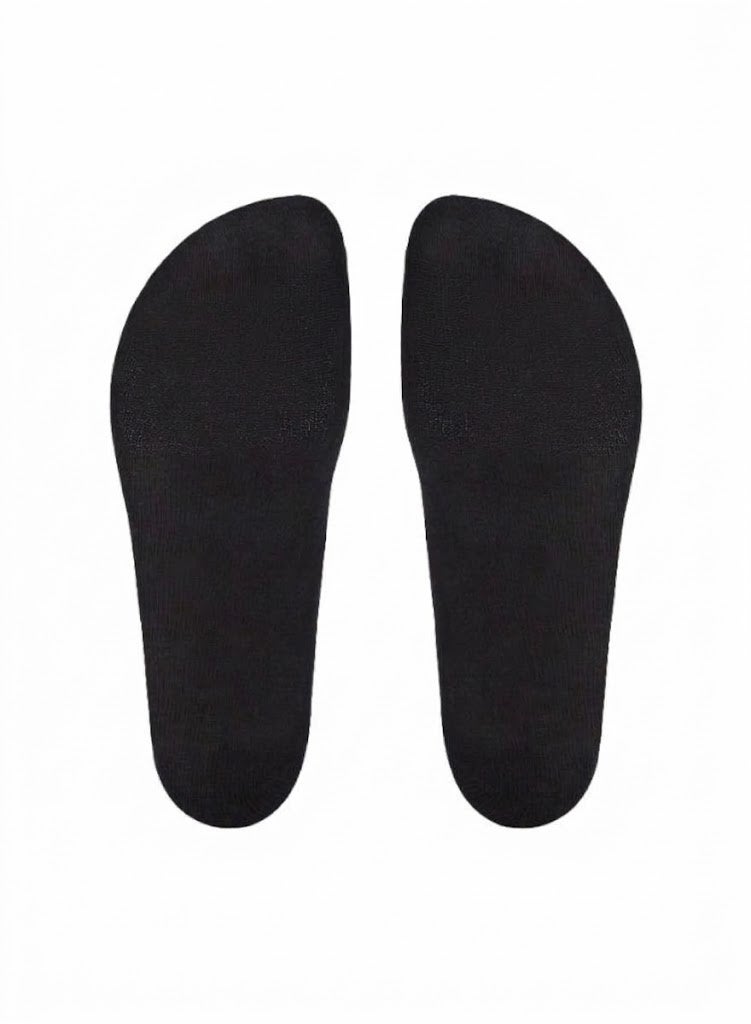 Lynacz Original Kids Cotton-blended Ankle length Socks for Boys and Girls (PACK OF 3) Skin friendly, Lightweight, Ultra-Soft touch, Secure Gentle Grip, Reinforced stitch - BLACK - Image 2